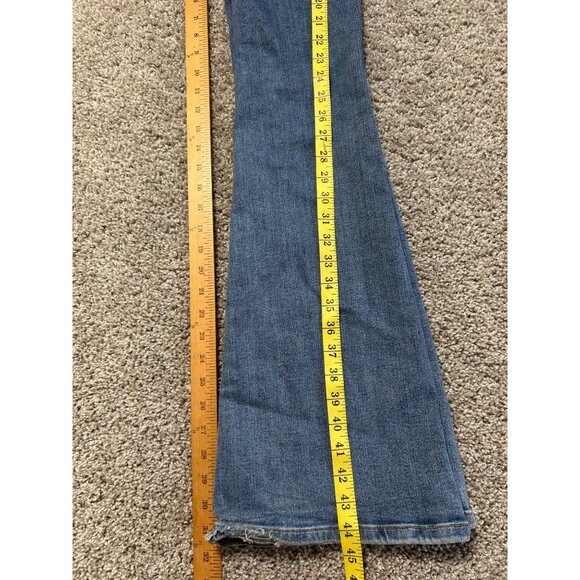 Free People x We The Free Women's 26 Jayde Flare in Sunburst Blue - Picture 10 of 12